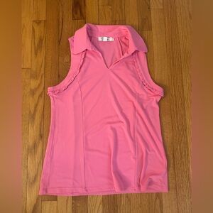 Aryeh Pink Sleeveless Top
